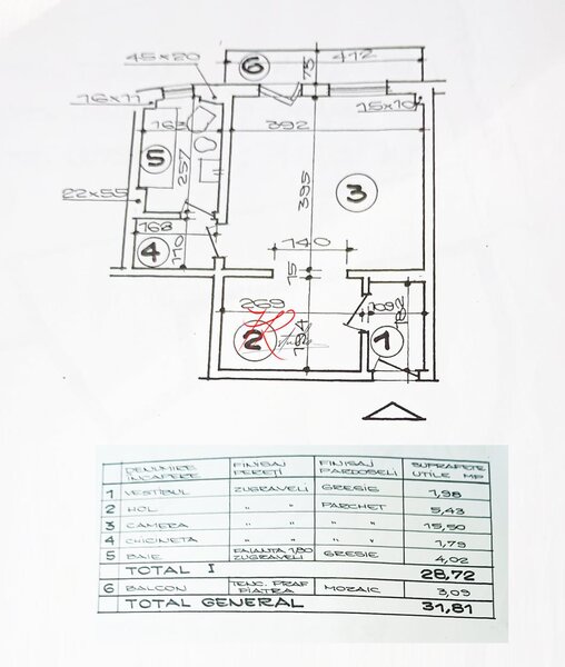 Foisorul de Foc, vanzare garsoniera